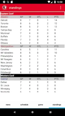 Detroit Hockey android App screenshot 0